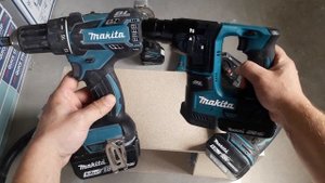 Аккумуляторный перфоратор Makita DHR171 и Makita DHR202