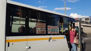 Маршрутка ГАЗ-А64R42 "Next" следует по маршруту 44 "п. Малаховка(ГИБДД) - м. Котельники"