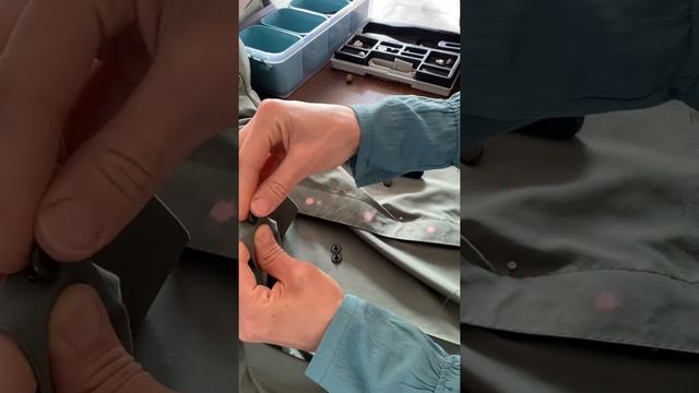 Ставим кнопки на рубашку смотреть онлайн