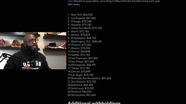 TAKE HOME PAY for $100,000 salary AFTER TAXES in 25 largest cities... Millionaire Game | After Hour смотреть онлайн