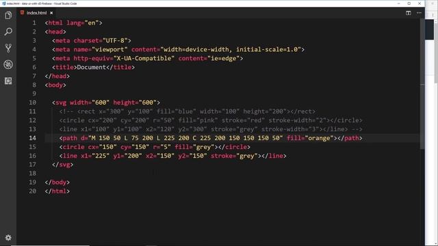 D3 Tutorial (udemy preview) #1 - SVG & D3 Basics