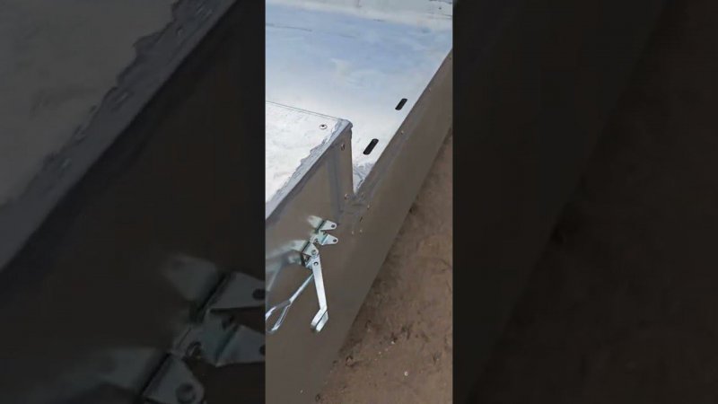 Палетный ящик готов к установке!