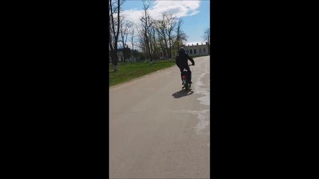 Стант на мопеде карпаты и хондо дио