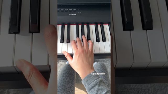 F# Minor Melodic Scale Tutorial (RH descending is different fingering) | Piano Trills #learnpiano смотреть онлайн