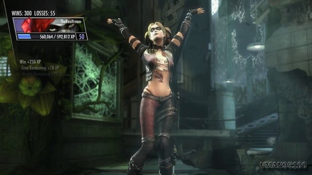 Injustice: Gods Among Us - Harley Quinn - Classic Battles on Very Hard (No Matches Lost) смотреть онлайн