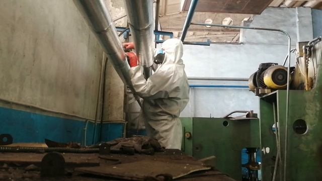 Монтаж тепло изоляции.