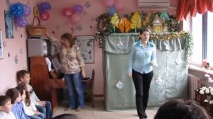 Дети поют. Первые песни, поем хором в детском саду:) ПЕсня для детей