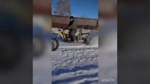 трицикл на гусеницах своими руками ❄️