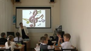 Открытый урок с обучающимися 1 класса "Музыкальные паузы"