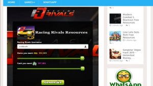 Racing Rivals Unlimited Resources
