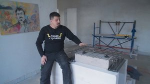 ЭТОТ дом из газобетона: как устроена плоская крыша и промерзают ли балки? | Пески-3