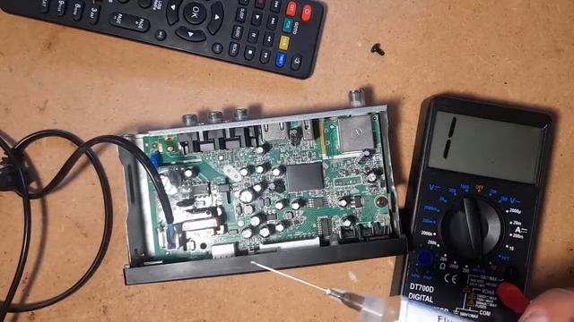Ремонт Evrosky 4080hd не запускается