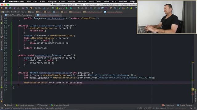 Android development tutorial creating media thumbnail viewer - Part 3 MediaStore thumbnails смотреть онлайн