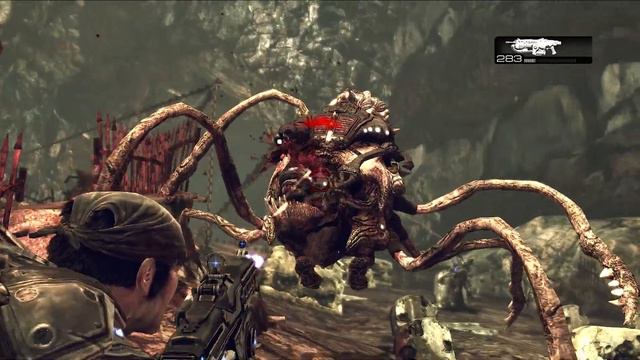 Gears of War 2 Xbox Series X|S [Сложно] Засада - Прохождение Часть 4