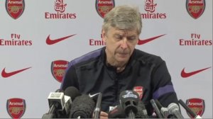 Arsene Wenger Pre-Norwich Press Conference April 2013