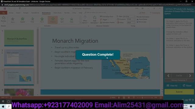 Complete PowerPoint 3A and 3B Simulation Exam | PearsonMyITLAB #excel_2f_bonus #excel