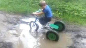 самодельный трицикл детский