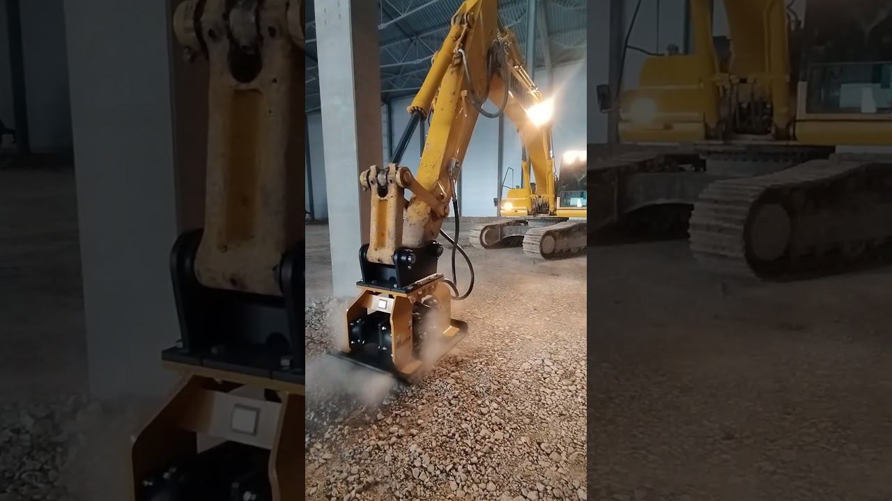 Вибротрамбовка Delta CP125 уплотняет грунт.