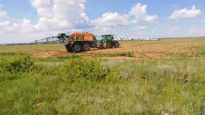 Amazon UX11201 super опрыскиватель первый запуск в поле