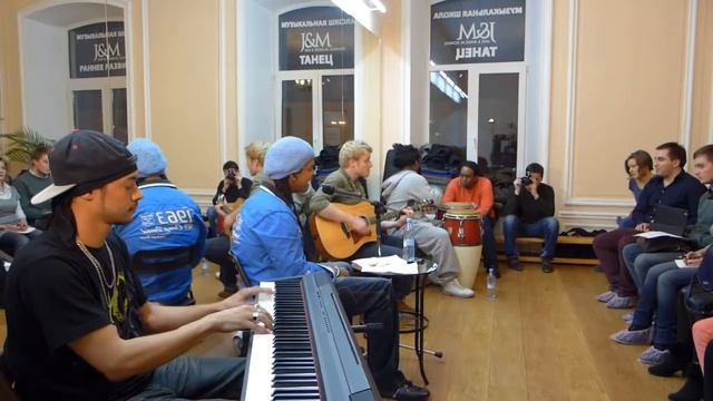 Andru Donalds в школе джаза и мюзикла J&M School! смотреть онлайн