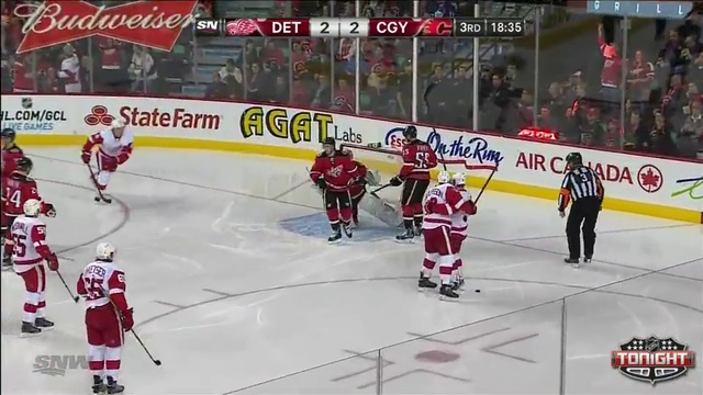 НХЛ. "Калгари" – "Детройт" – 3:4 смотреть онлайн