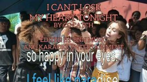 I Can't Lose My Heart Tonight - C.C Catch (Karaoke) (Midi Clef)