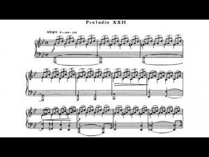 А. Флярковский / A. Flyarkovsky: Прелюдия и фуга соль минор (Prelude & Fugue in G minor)