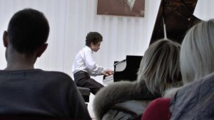 Н. Сильванский. Этюд "Метелица" d-moll (Артем Терещенко, 12 лет).