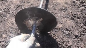 Сделал себе садовый бур.