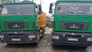 Очередной ЯМЗ 536 прошёл через капиталу