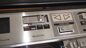 Panasonic RX-FM40 boombox from 1986