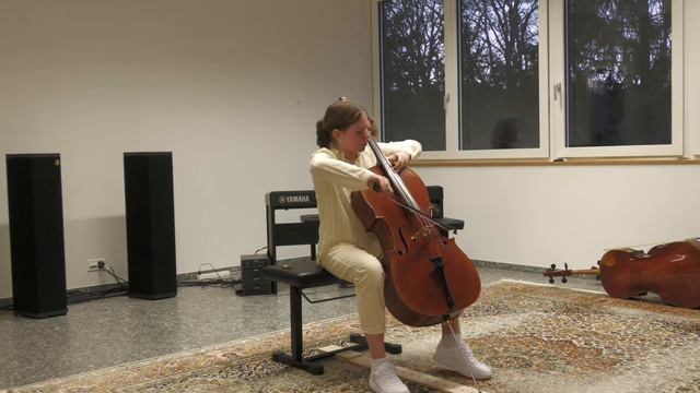 Vivienne Thommen, Julius Klengel, Concertino, No 2 Andante