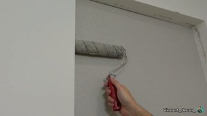 Декоративная штукатурка. Арт бетон. Секреты нанесения. Красивый эффект. Дверь скрытого монтажа.