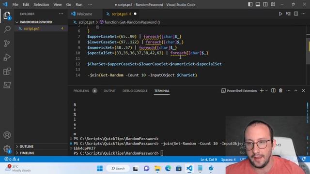 PowerShell Tutorials : Generating Random Passwords смотреть онлайн