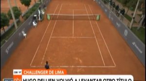 Hugo Dellien gana torneo en el Perú