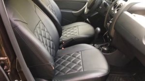 Чехлы из экокожи на Renault Duster