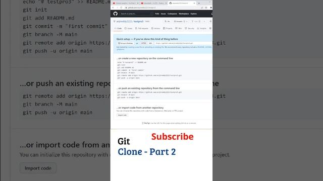 Git Tutorial Telugu: Git Clone, How To Clone GitHub Repository, Git and GitHub, Telugu Git Course