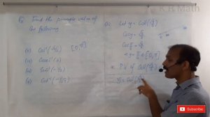 Plus two  - inverse Trigonometric Function Part  10