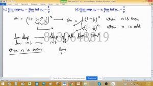 Limit superior and limit inferior supremum and infimum Sequence csir Net June 2017 mathematics