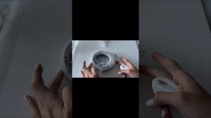 Мраморная заливка вазы из гипса