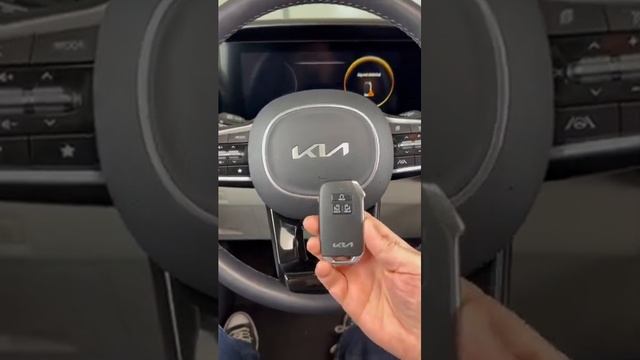 2022 - 2023 Kia Carnival - How To Start With Dead Remote Key Fob Battery "Key Not Detected"