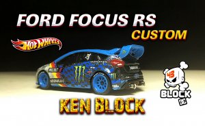 Ford Focus RS Ken Block Hoonigan Custom Hot Wheels.mp4