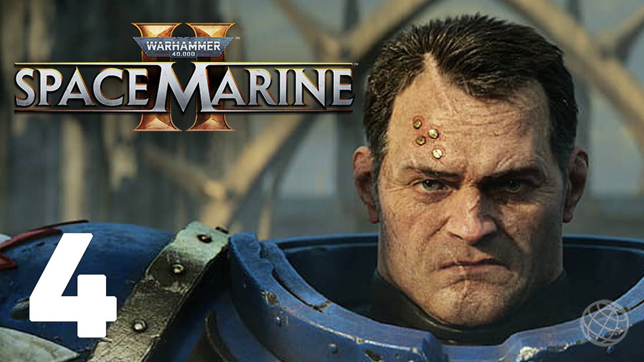 Warhammer 40 000 Space Marine 2 прохождение на русском без комментариев часть 4 ➤ PS5 60FPS