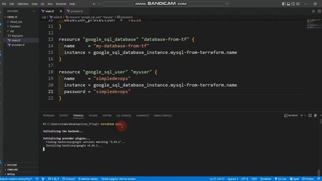 Create Google Cloud Sql MySql instance using Terraform смотреть онлайн