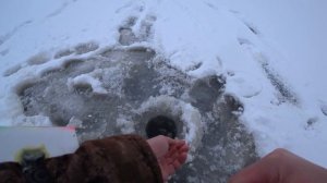 Рыбалка зимой с ночёвкой! Ловля щуки на жерлицы! Выборский залив!