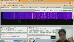 Слушаю Web SDR приёмник в Липецке