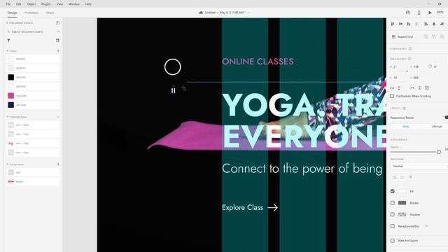 Adobe XD Web Design Tutorial For Beginners 2022 - Part 1