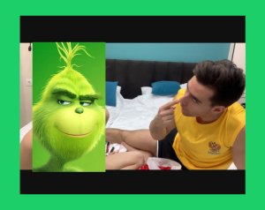 Макияж «гринч»??