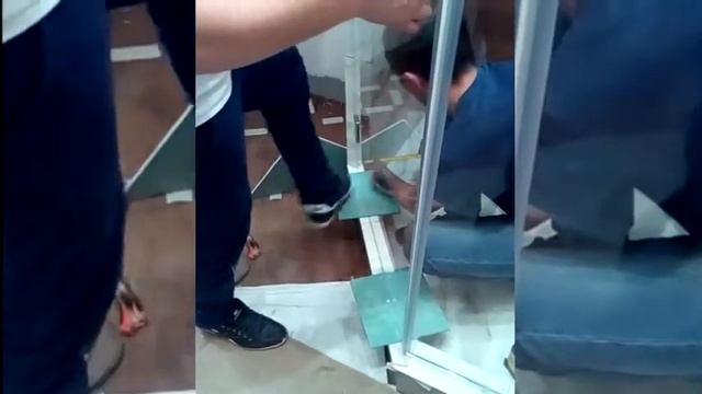 Монтаж душевой кабины смотреть онлайн