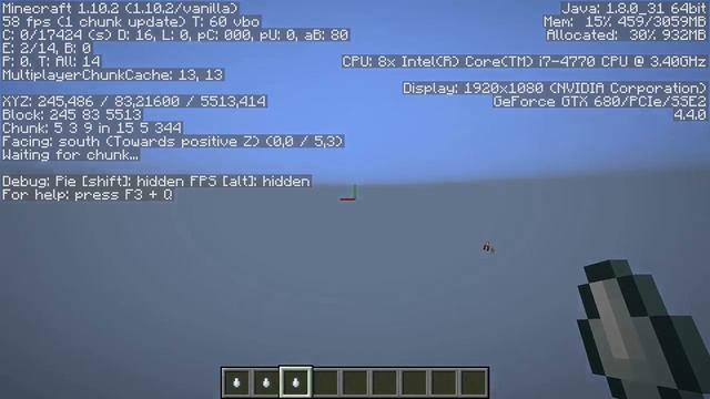 How to travel 12000 blocks in one second  Minecraft speed glitch 1.10 English